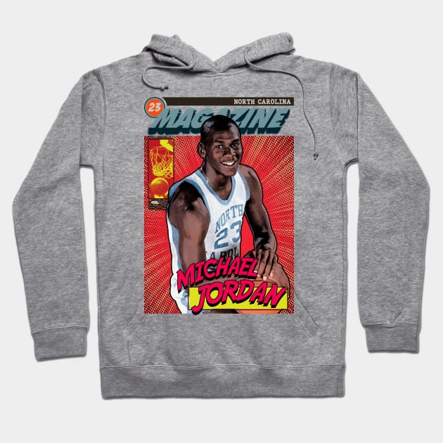 Michael Jordan - North Carolina Hoodie by Puaststrol